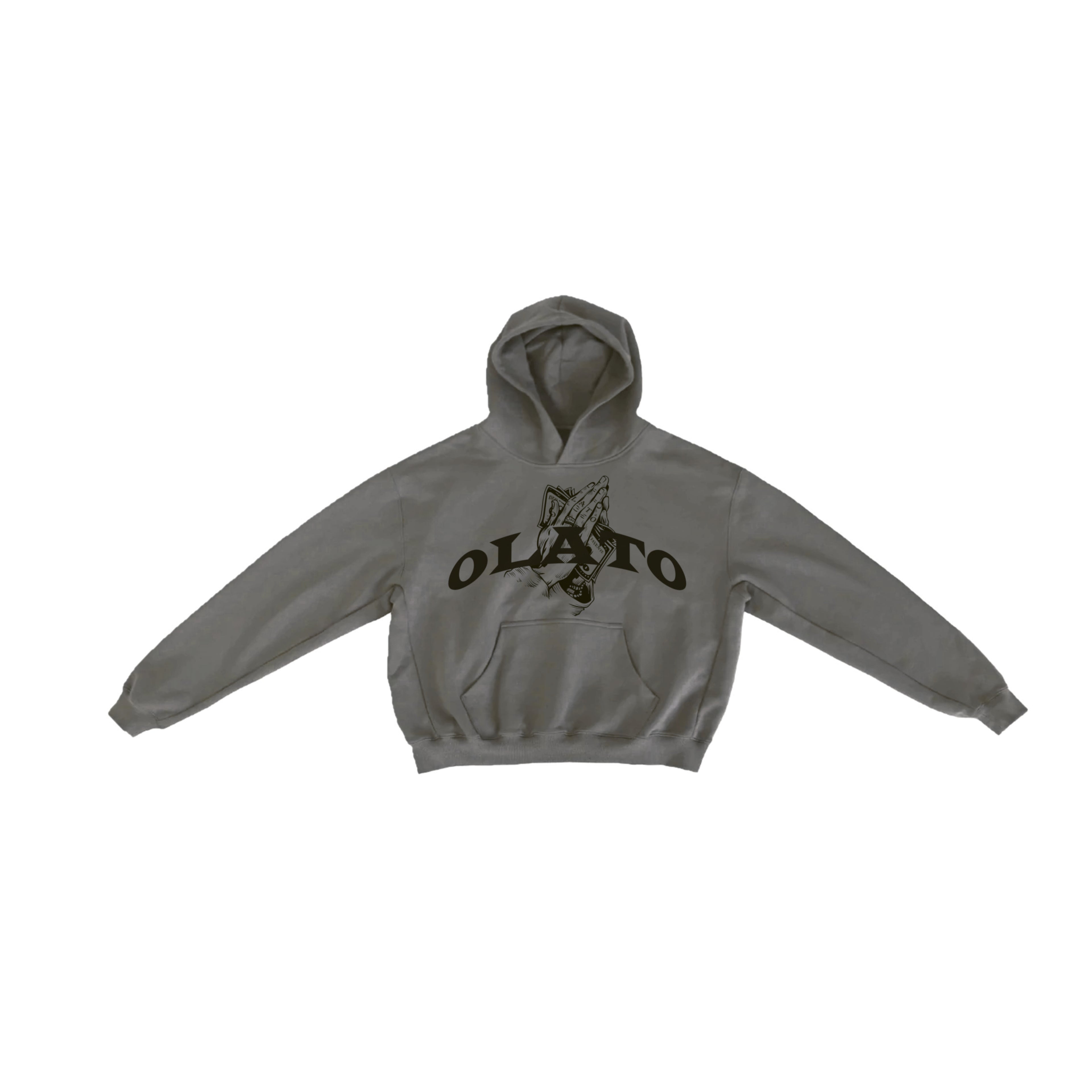olato hoodie gray